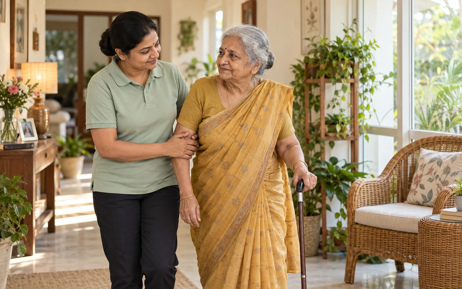 Elderly care at home