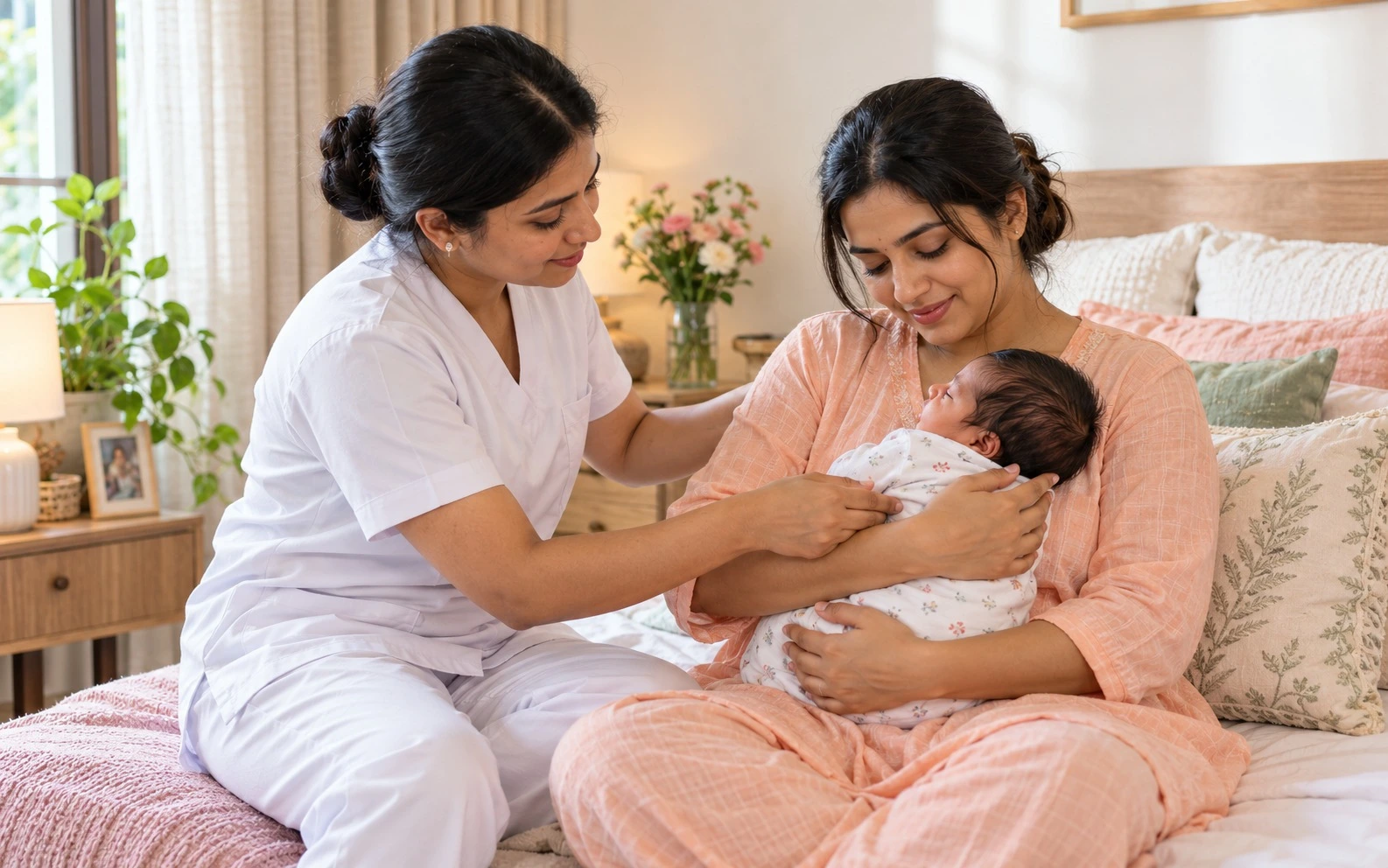Mother and baby care at home