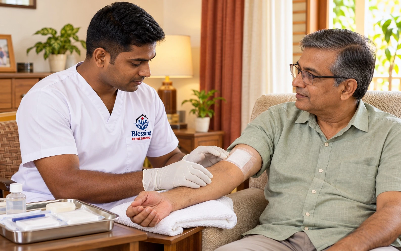 Post-surgical care at home